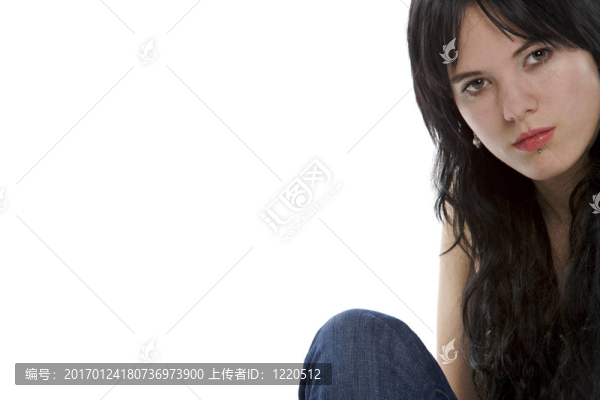 年輕的女人