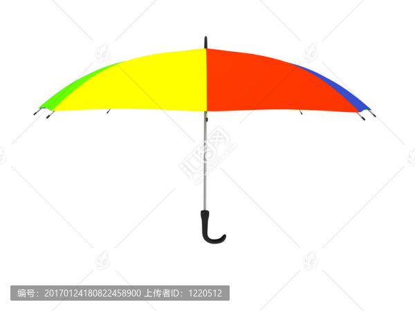 彩色的雨傘