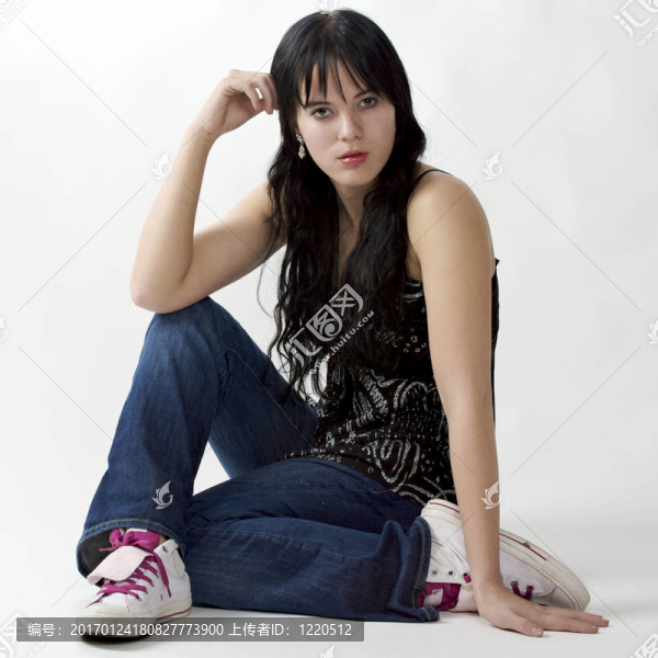 年輕的女人