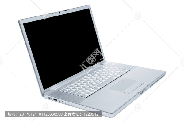 現(xiàn)代和時(shí)尚的筆記本電腦