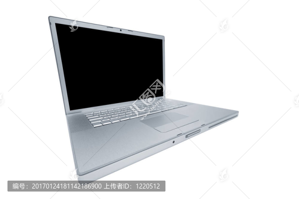現(xiàn)代和時尚的筆記本電腦