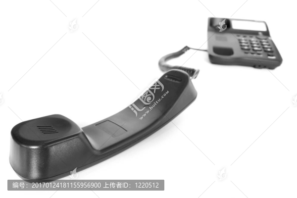 具有電話接收器的電話