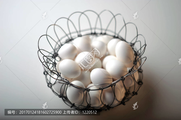 白蛋絲籃。