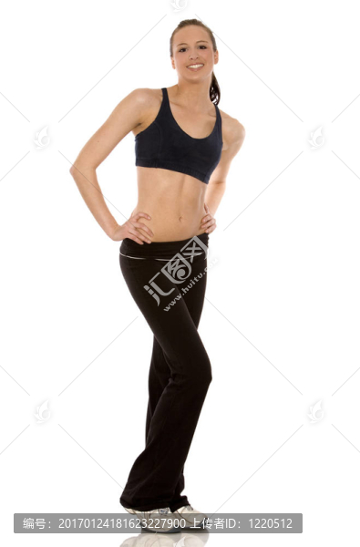 健身的女人