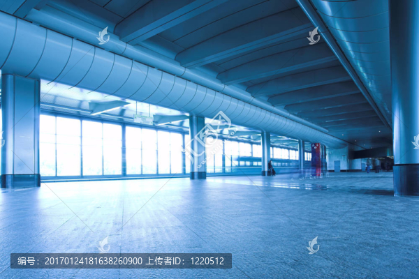 地鐵藍(lán)色列車