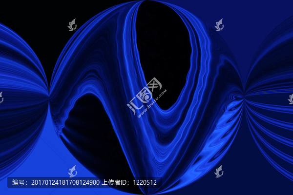 數(shù)字的藍(lán)色
