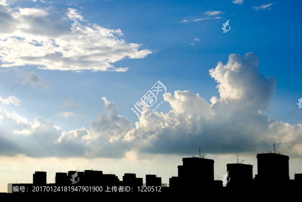 藍(lán)天白云建筑輪廓-匯圖網(wǎng) www.fosd68.com 藍(lán)天白云建筑輪廓