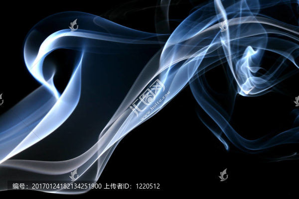 藍(lán)色的煙霧
