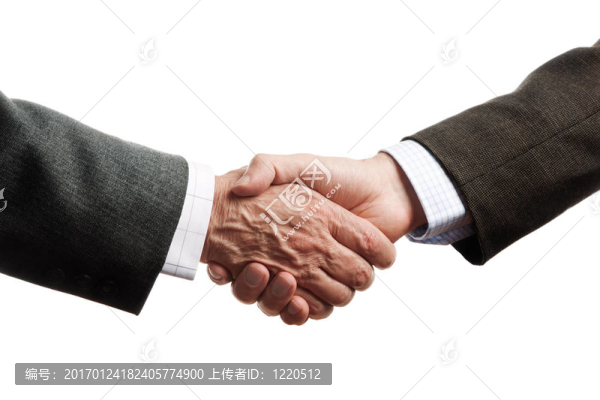商業(yè)的握手