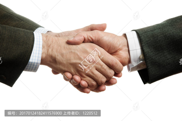 商業(yè)的握手