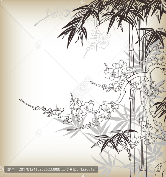 中國樹的背景