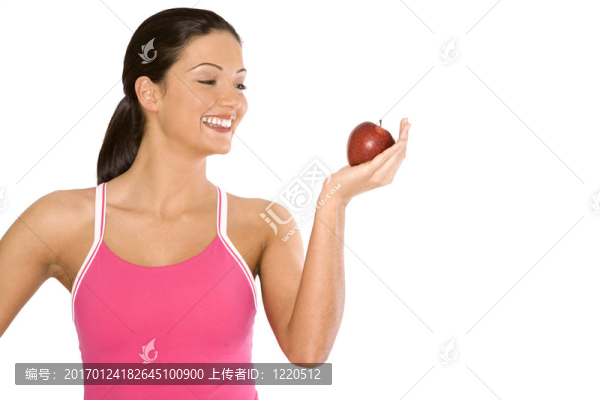 女人和蘋果