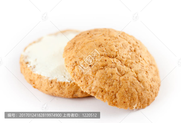 一個有黃油的面包