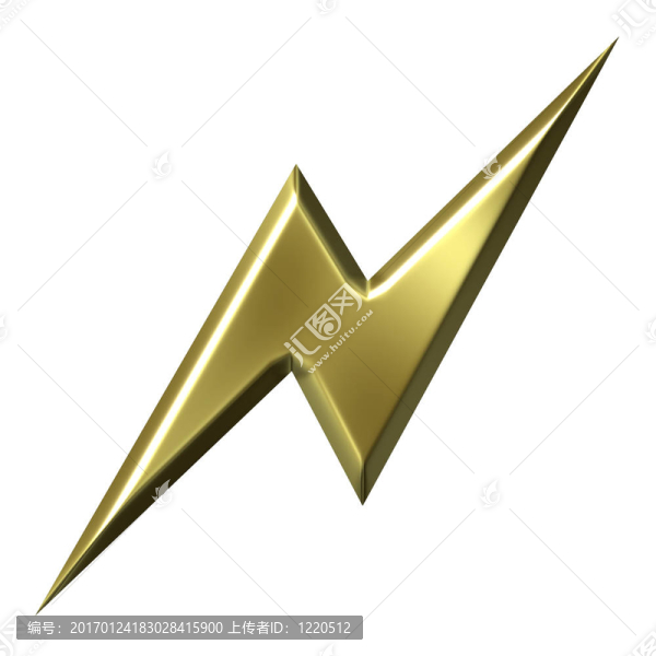 金色的雷電