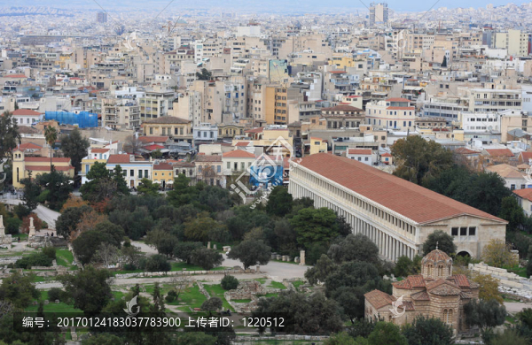 從阿克羅波利斯看Athens
