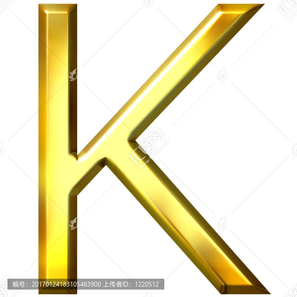 3D黃金字母