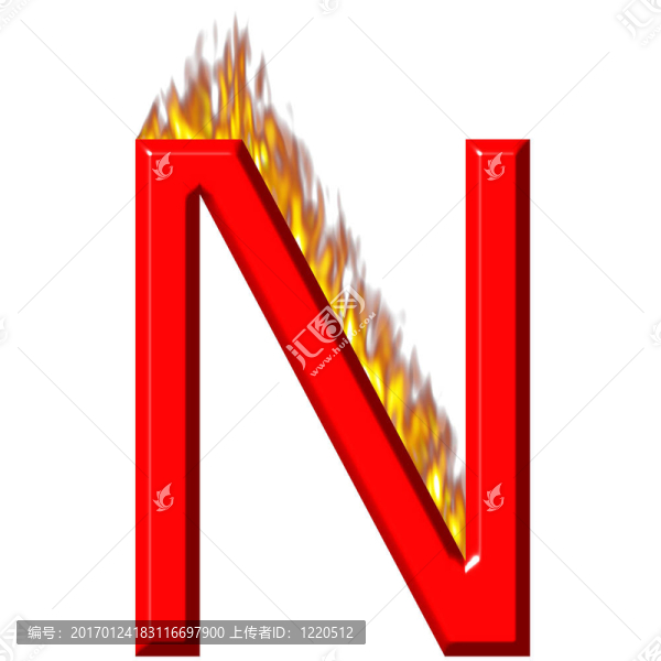 三維字母N