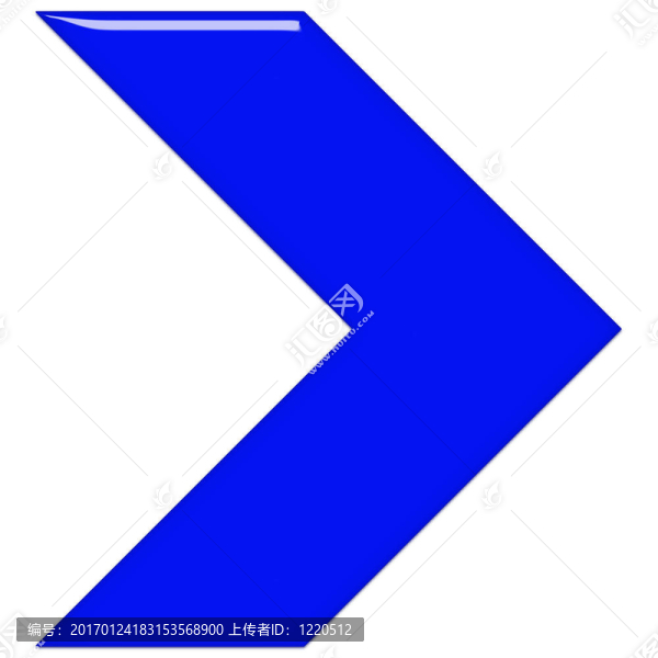 藍色玻璃弓箭