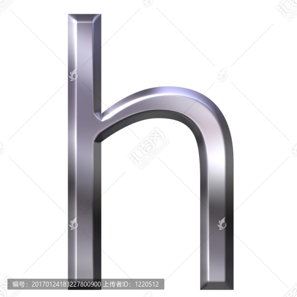 三維銀字母