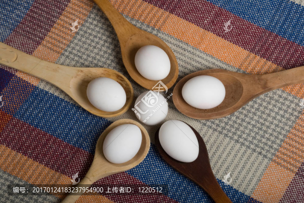 蛋用木勺