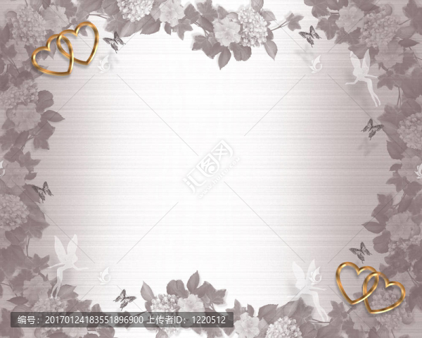 婚禮邀請背景仙女