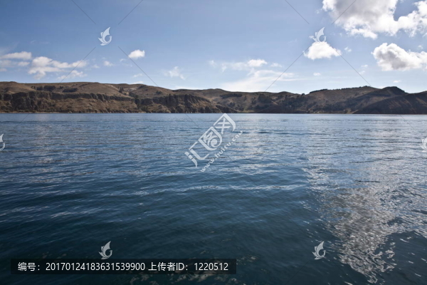 的的喀喀湖水景