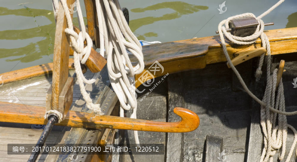 一艘舊荷蘭帆船的細(xì)節(jié)