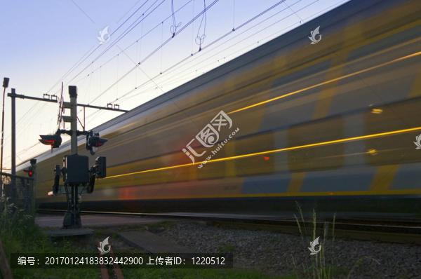 高速的火車