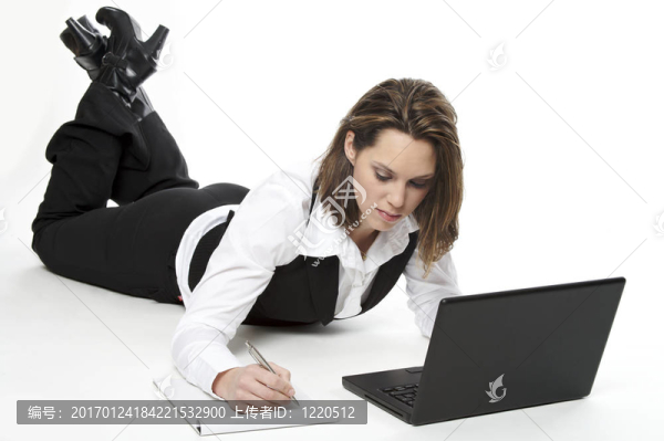 美麗的女商人