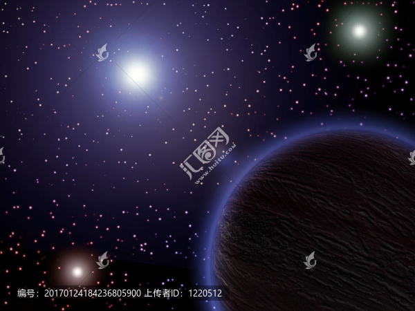空間；行星；恒星