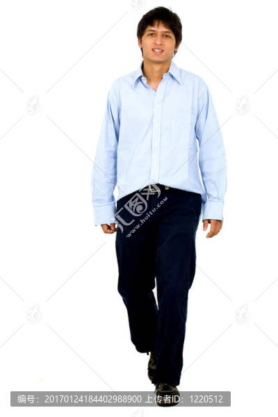 休閑的人