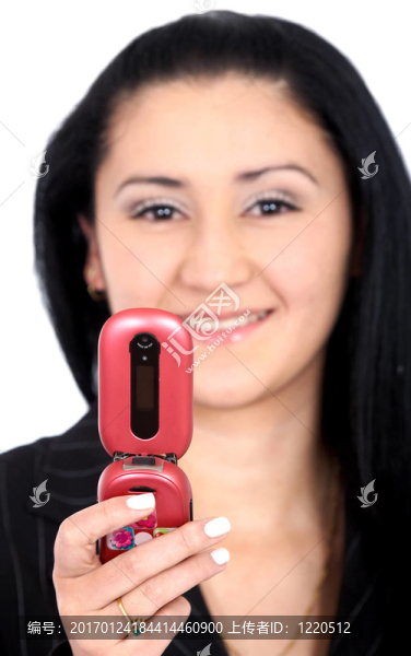 商業(yè)女人發(fā)短信
