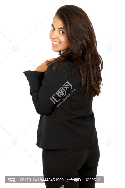 生意的女人微笑