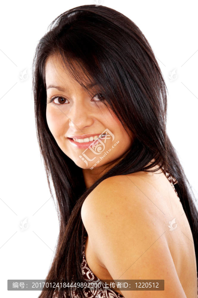 美女的微笑