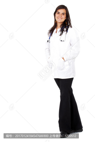 女醫(yī)生站起來