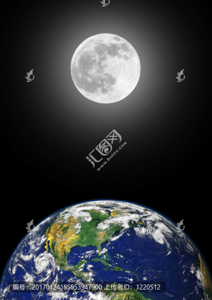 地球和Moon,Beauty
