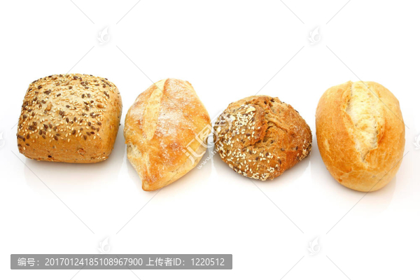 小圓面包