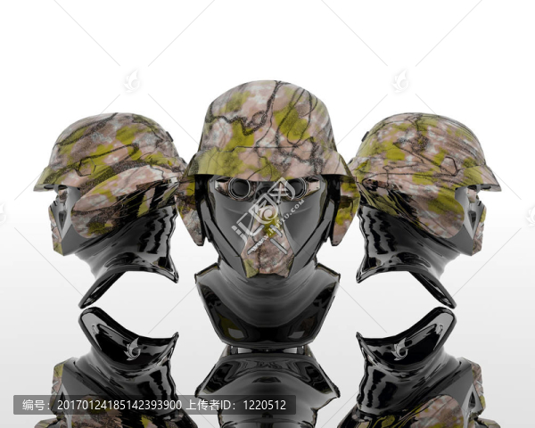 3D戰(zhàn)士的防毒面具