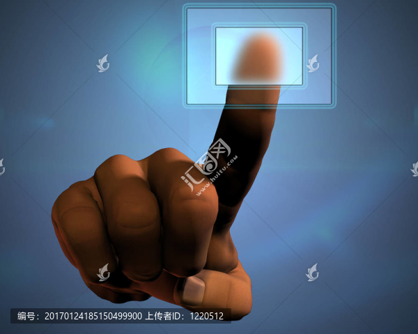 3D手推透明按鈕