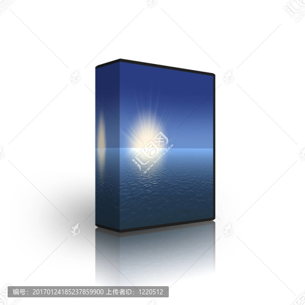 空白光盤盒模板