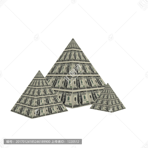 美元的金字塔