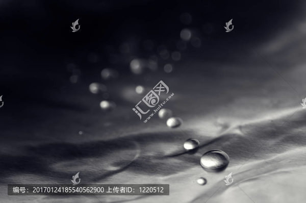 水面水滴