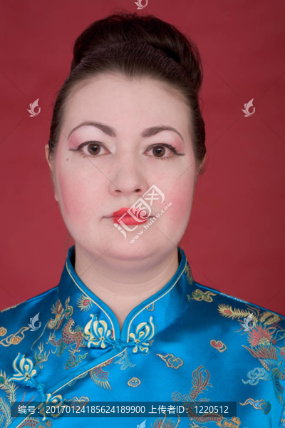 肖像的日本女孩