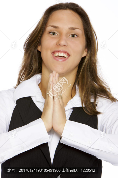 祈禱的女孩