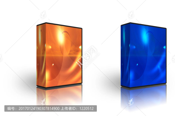 藍(lán)色和太陽抽象框模板