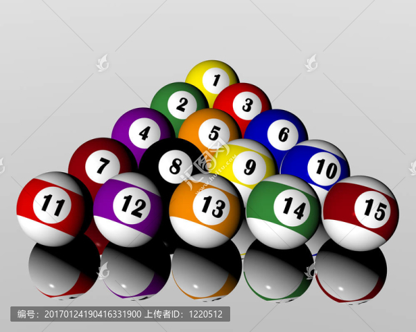 十五臺球臺球
