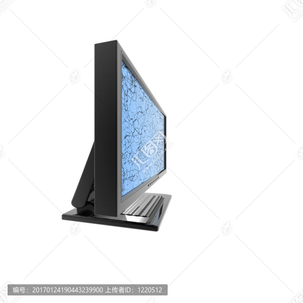 白色電腦液晶顯示器