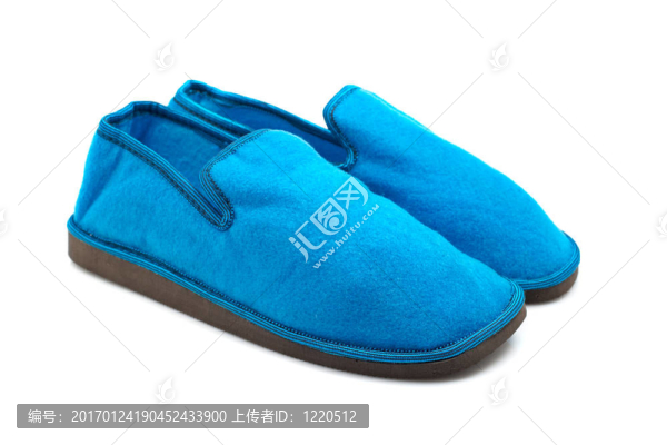 女士藍(lán)色拖鞋