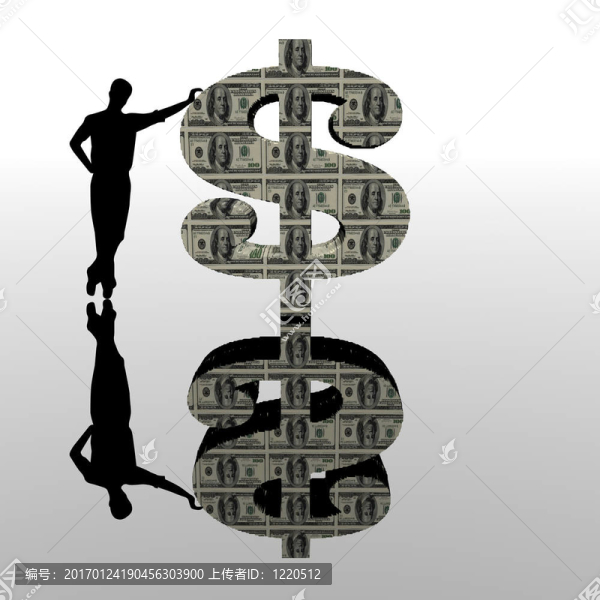 美國(guó)美元金融標(biāo)志