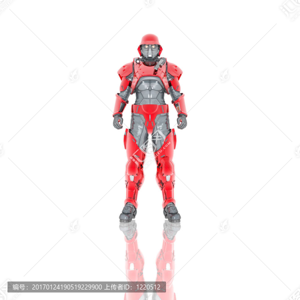 3D士兵在白色的防毒面具上孤立